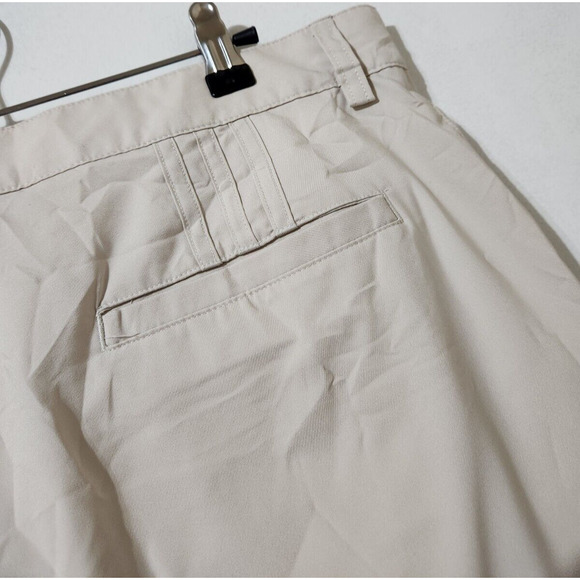 Adidas Men 35x32 Climalite 3 Stripes Performance Wicking Active Tech Golf Chino - Picture 1 of 5